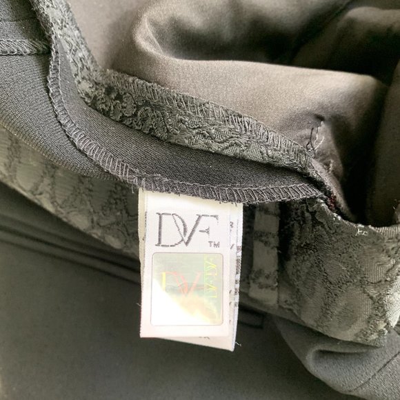 Diane Von Furstenberg Black Ofelia Pants - 4 - Picture 7 of 11